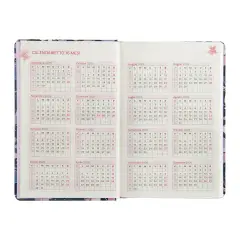 Turnowsky Agenda Scuola Settimanale 13 Mesi Dark Flowers - diari