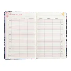 Turnowsky Agenda Scuola Settimanale 13 Mesi Dark Flowers - diari