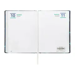 Eastpak School Diary Dated 13 Months Medium Liquit - diaries