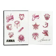 Anna Pepe Agenda Scuola 16 Mesi Medium Pink Vera Baddie - diari