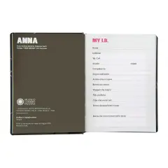 Anna Pepe Agenda Scuola 16 Mesi Medium Pink Vera Baddie - diari