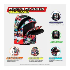 Comix Wave Organized School Backpack Beep Boy - school backpacks