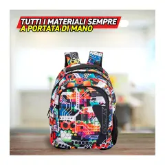 Comix Wave Organized School Backpack Beep Boy - school backpacks
