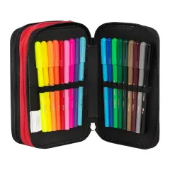 Comix Wave Astuccio Scuola Corredo 3 Zip Beep Boy - astucci colori