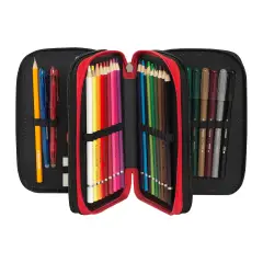 Comix Wave Astuccio Scuola Corredo 3 Zip Beep Boy - astucci colori