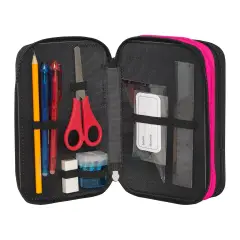 Comix Wave Astuccio Scuola Corredo 3 Zip Geo Girl - astucci colori