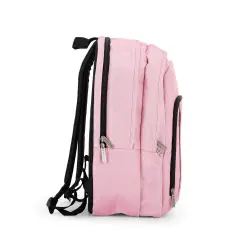 Comix Organized Lurex Pink School Backpack - School Backpacks
