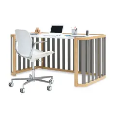 Alondra Cradle-bed-scrib Crea Plus Three Natural Grey - collections