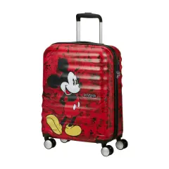 Trolley American Tourister Wavebreaker Disney 55 cm Mickey Comics Red - regalo e gadget valigeria