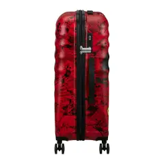 Trolley American Tourister Wavebreaker Disney 67 cm Mickey Comics Red - regalo e gadget valigeria