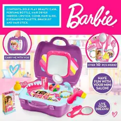 Barbie Hair & Beauty Station - Valigetta Giocattolo Trucco - play set e accessori bambole