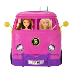 Sparkle Girlz Retro Camper Van - Playset Viaggio Scintillante - Ora a un Prezzo Super Scontato! - collezionabili bambina