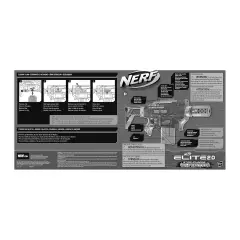 Nerf Elite 2.0 Stormcharge Wild Edition - Blaster con 20 Dardi - armi soldatini