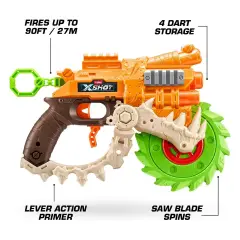 X-Shot Insanity HorrorFire Reaper X - Blaster con 8 Freccette - armi soldatini