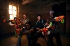 X-Shot Insanity HorrorFire Doomsday - Blaster a Freccette - armi soldatini