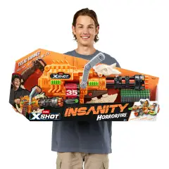 X-Shot Insanity HorrorFire Doomsday - Blaster a Freccette - armi soldatini