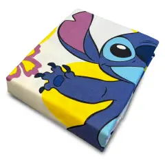 Set Lenzuolo Letto Singolo Stitch in Flanella - regalo e gadget valigeria