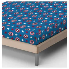 Completo Letto 1 Piazza Capitan America Piazzato - regalo e gadget valigeria