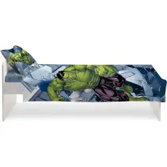 Completo Letto 1 Piazza Hulk Piazzato - regalo e gadget valigeria