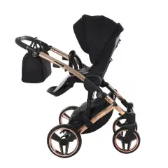 Junama Diamond S-line V3 3 In 1 Black/rosegold - trio e modulari