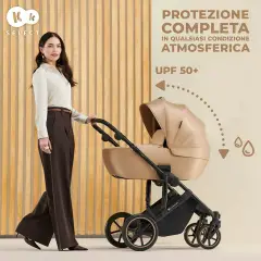 Prime 2 Stroller 2in1 Shadow Grey Kinderkraft - trio e modulari