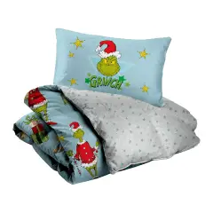 Comforter cover Parure 1 Square Grinch - gift and luggage gadgets