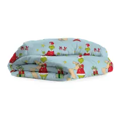 Comforter cover Parure 1 Square Grinch - gift and luggage gadgets