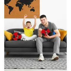 Cuscino Morbido A Forma Di Palla Milan - regalo e gadget valigeria