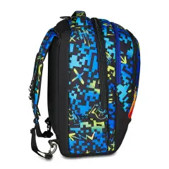 Scribbled Flame Zaino Scuola Trolley Tyre - zaini trolley