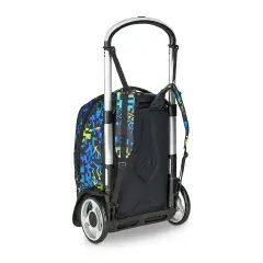 Scribbled Flame Zaino Scuola Trolley Tyre - zaini trolley
