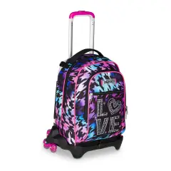 Glow Love Zaino Scuola Trolley Jack -3wd+ - zaini trolley