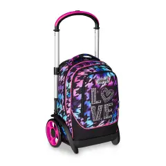 Glow Love Zaino Scuola Trolley Tyre - zaini trolley