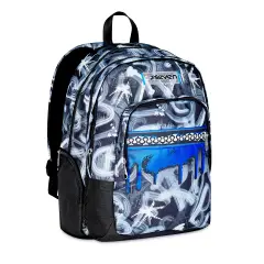 Quick Graffiti Boy Dual Detach School Backpack - School Backpacks