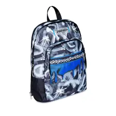 Quick Graffiti Boy Dual Detach School Backpack - School Backpacks