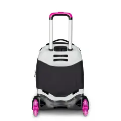 Quick Graffiti Girl Trolley School Backpack Jack -3wd+ Detach - trolley backpacks