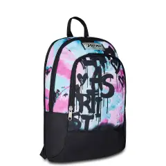 Quick Graffiti Girl Trolley School Backpack Jack -3wd+ Detach - trolley backpacks