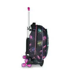 Optical Shade Girl Trolley School Backpack Jack -3wd+ - trolley backpacks