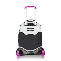 Optical Shade Girl Trolley School Backpack Jack -3wd+ - trolley backpacks