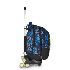 Hidden Spot Boy Trolley School Backpack Jack -3wd+ Detach - trolley backpacks