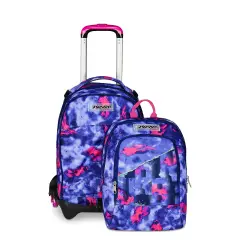 Shady Dye Girl Zaino Scuola Trolley Jack -3wd+ Detach - zaini trolley