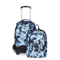 Shady Dye Boy Trolley School Backpack Jack -3wd+ Detach - trolley backpacks