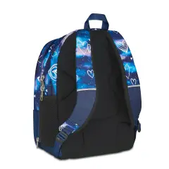 Gloomy Heart Dual Detach School Backpack - School Backpacks