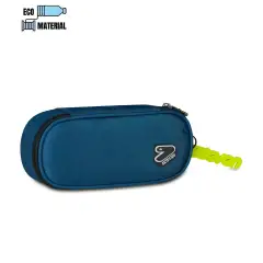 Tech Line Bustina Scuola Pencil Bag Round Plus Grs in Colori Assortiti - bauletti tombolini bustine