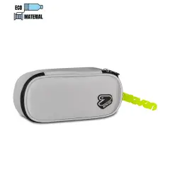 Tech Line Bustina Scuola Pencil Bag Round Plus Grs in Colori Assortiti - bauletti tombolini bustine