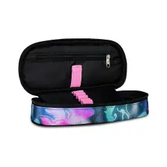 Inside Rocks Portapenne Bustina Scuola Pencil Bag Round Plus Grs - bauletti tombolini bustine