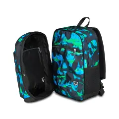 School Backpack Pro Xxl Detach Grs Earphones Wireless Dresden Blue - school backpacks