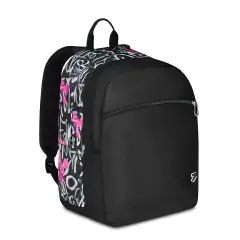 Zaino Scuola Pro Xxl Detach Grs Earphones Wireless Jet Black - zaini scuola