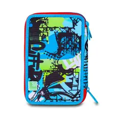 Sj Gang Fantasys Boy Astuccio Scuola 3 Zip - astucci colori