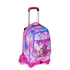 Sj Gang Tinypatch Girl Zaino Scuola Trolley Jack-3wd+ - zaini trolley