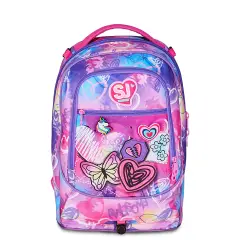 Sj Gang Tinypatch Girl Zaino Scuola Trolley Jack-3wd+ - zaini trolley